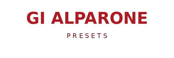 Gi Alparone Presets
